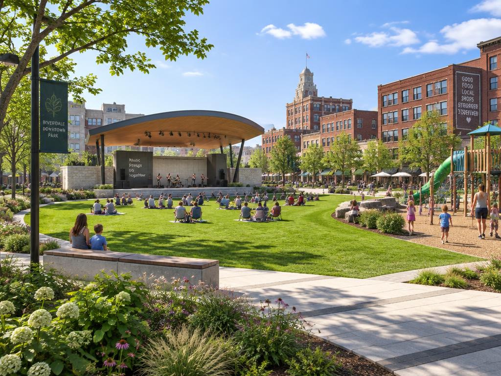 Pickering Park & Downtown Revitalization